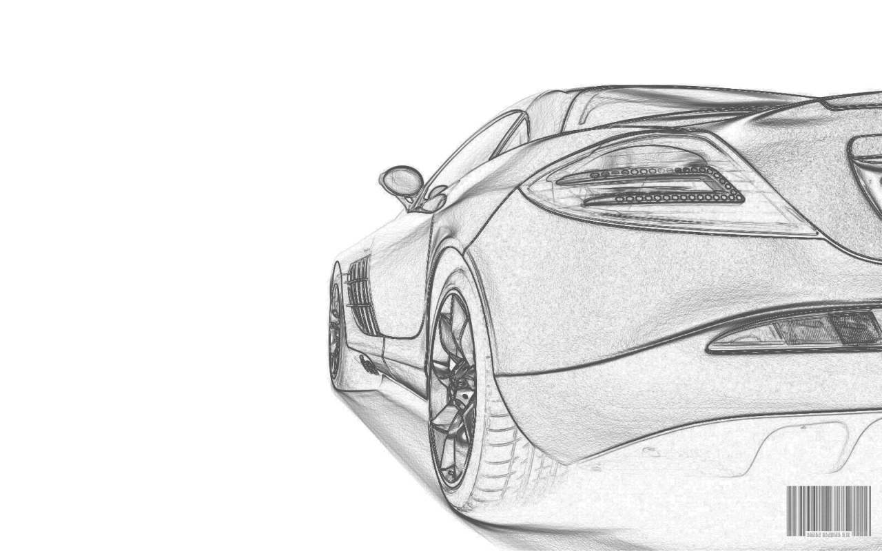 sports car sketch