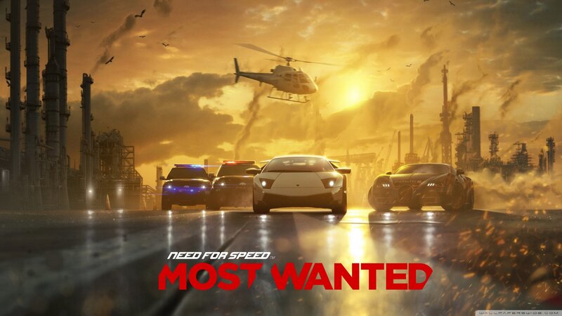 Sports Cars and Police — Orange