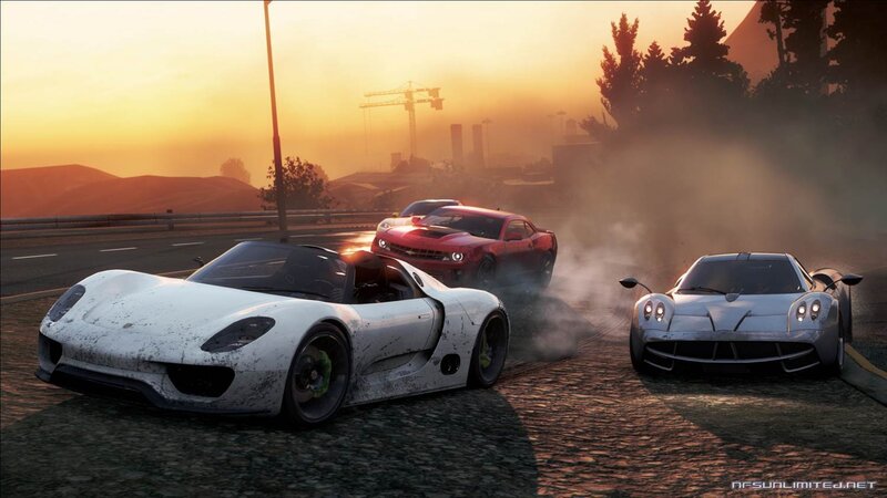 Sports Cars on Road