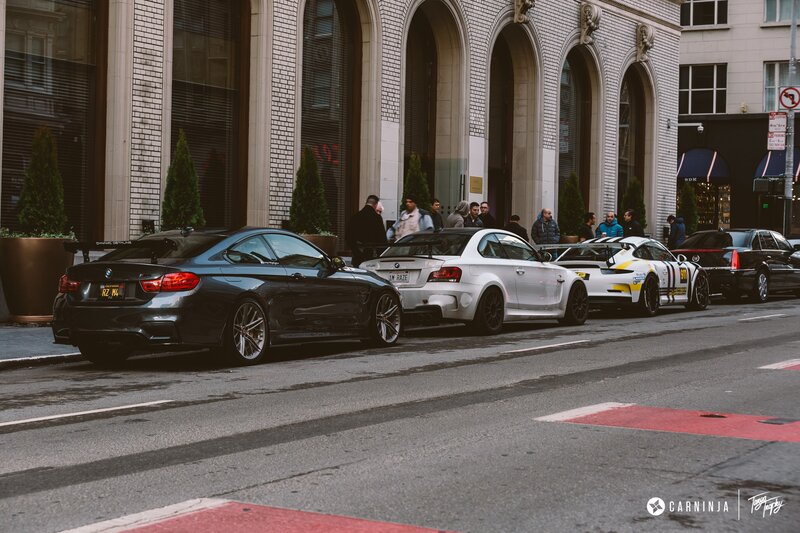 Sports Cars on Street — Gray