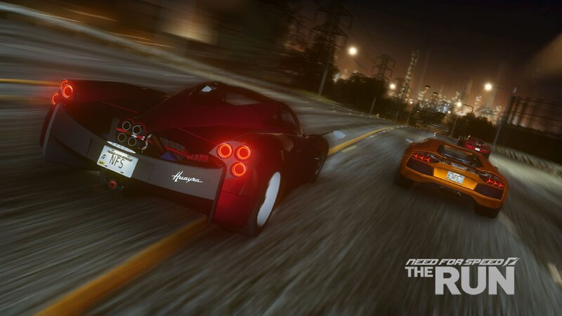 Sports Cars Racing — Black, Dynamic