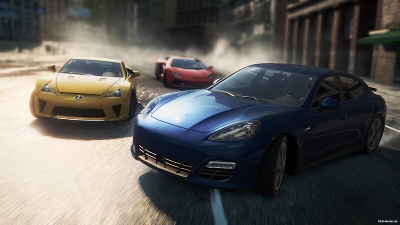 Sports Cars Racing — Blue