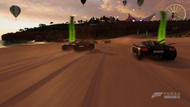 Sports Cars Racing — Brown