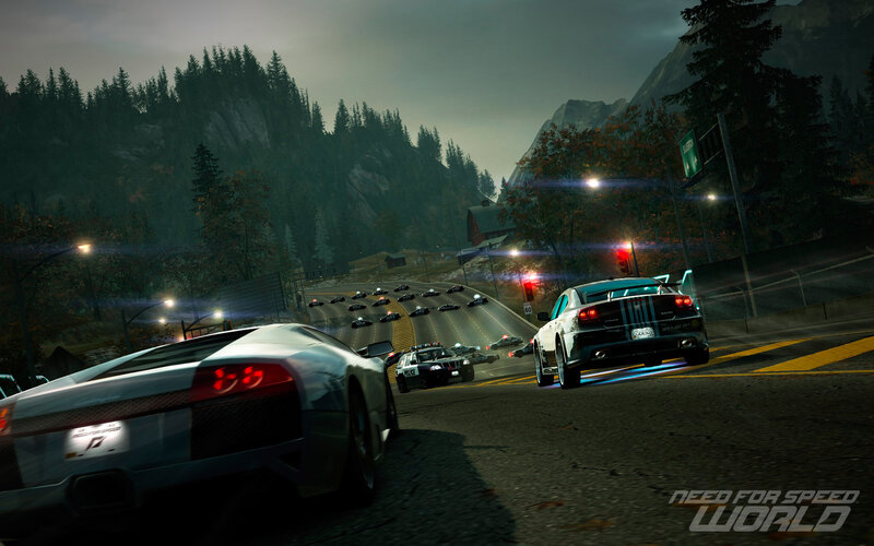 Sports Cars Racing — Gray, Dramatic