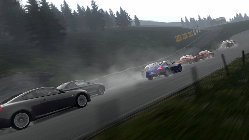 Sports Cars Racing — Gray, Dynamic, Morning, 3d Render