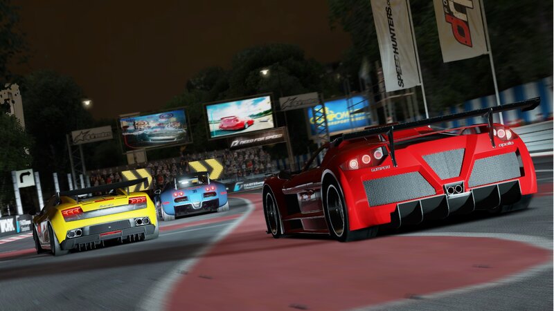 Sports Cars Racing — Red