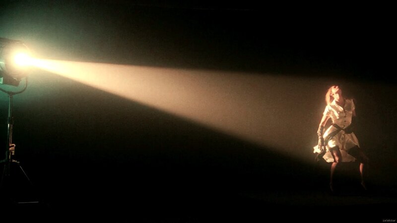 spotlight on a dancer