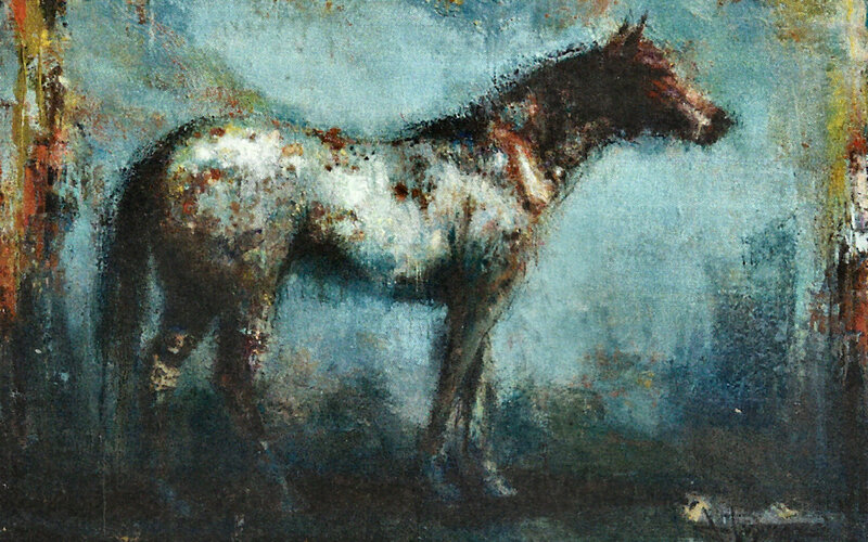 Spotted Horse Standing