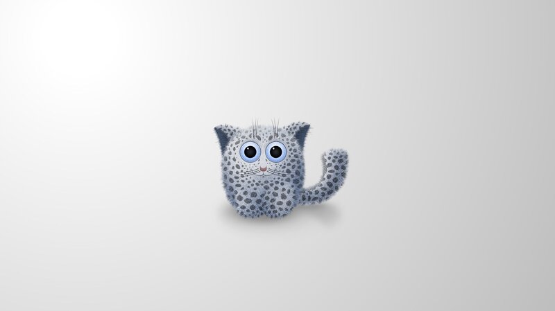 Spotted Kitten — Gray