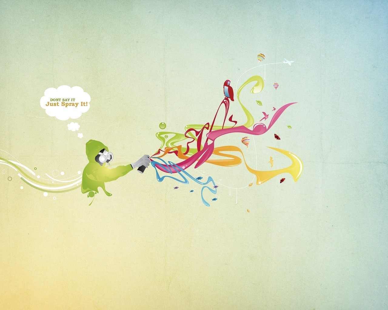 spray paint creativity
