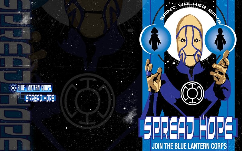 Spread Hope: Blue Lantern Corps