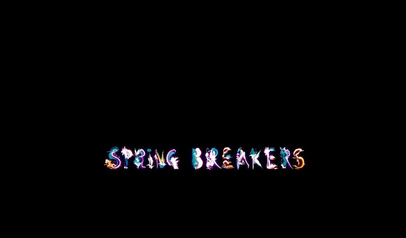 Spring Breakers title card