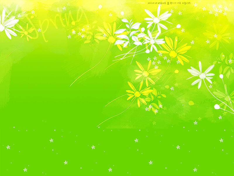 Spring floral background