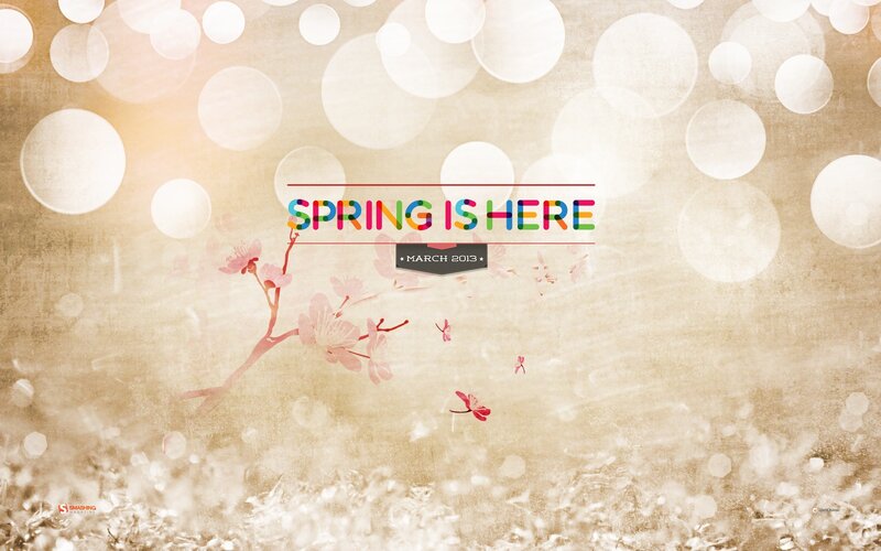 Spring is here wallpaper