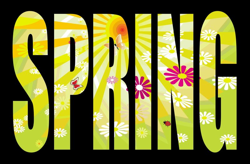 Spring Word Art