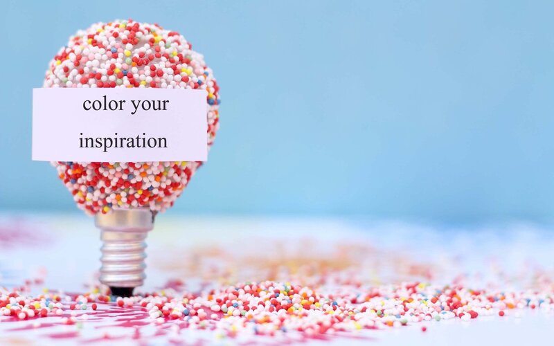 Sprinkled Light Bulb