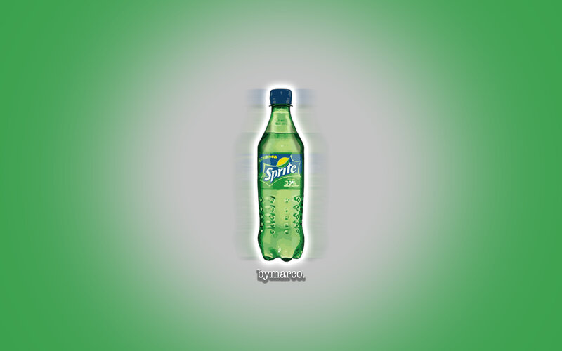 Sprite Soda Bottle