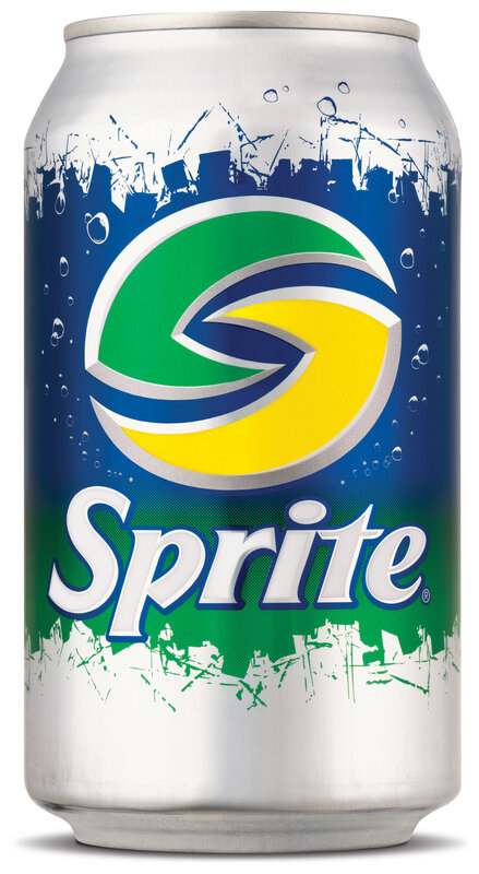 Sprite soda can