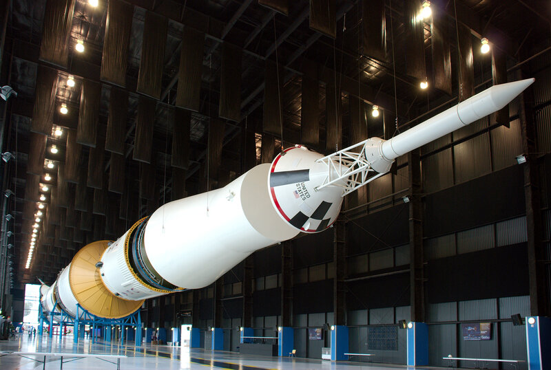 Sputnik rocket on display