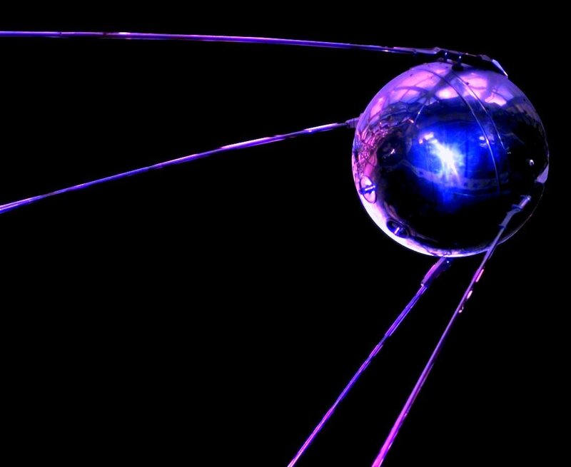 Sputnik satellite model