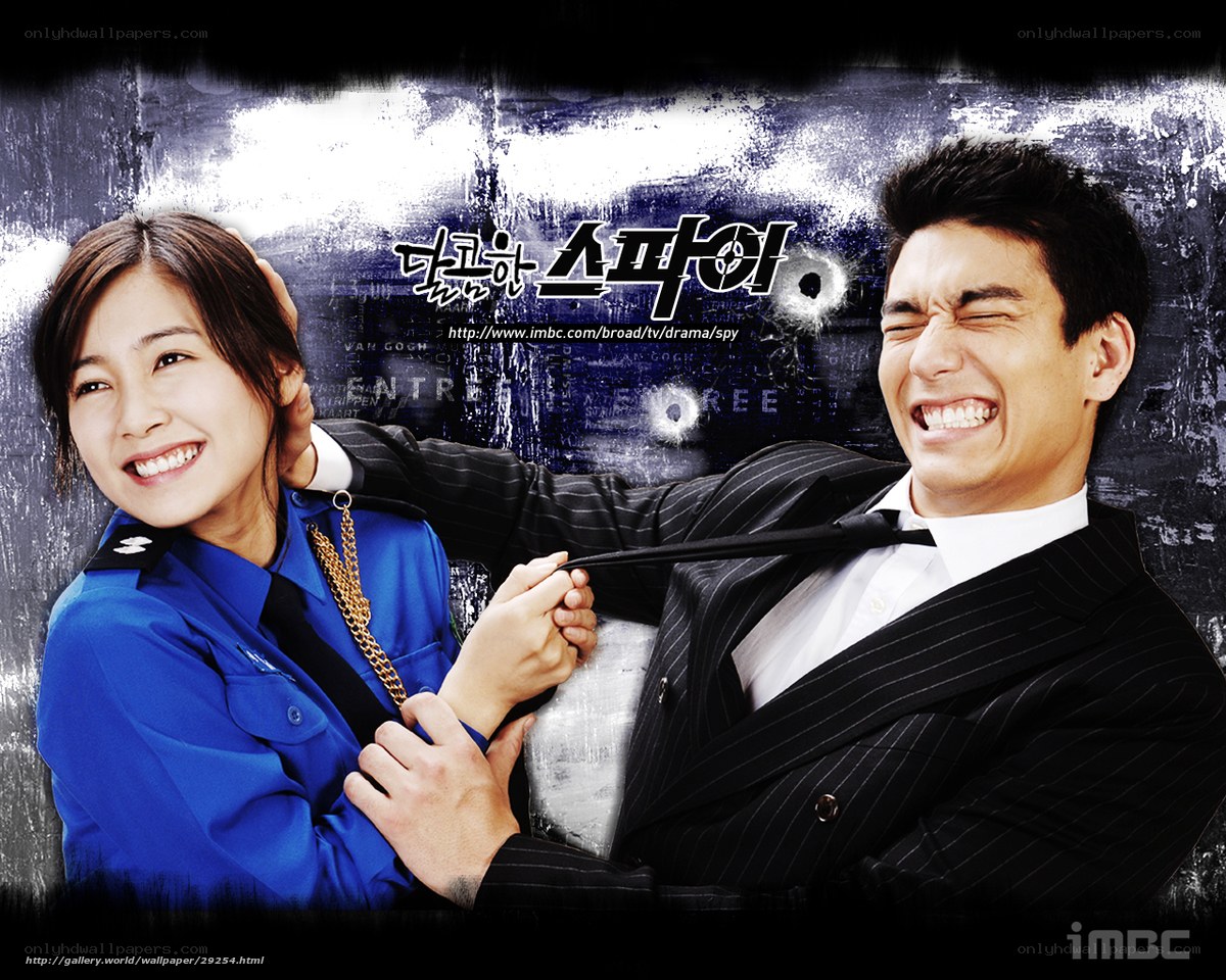 Spy and Police Officer Scene