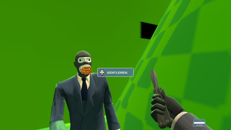 Spy character in suit