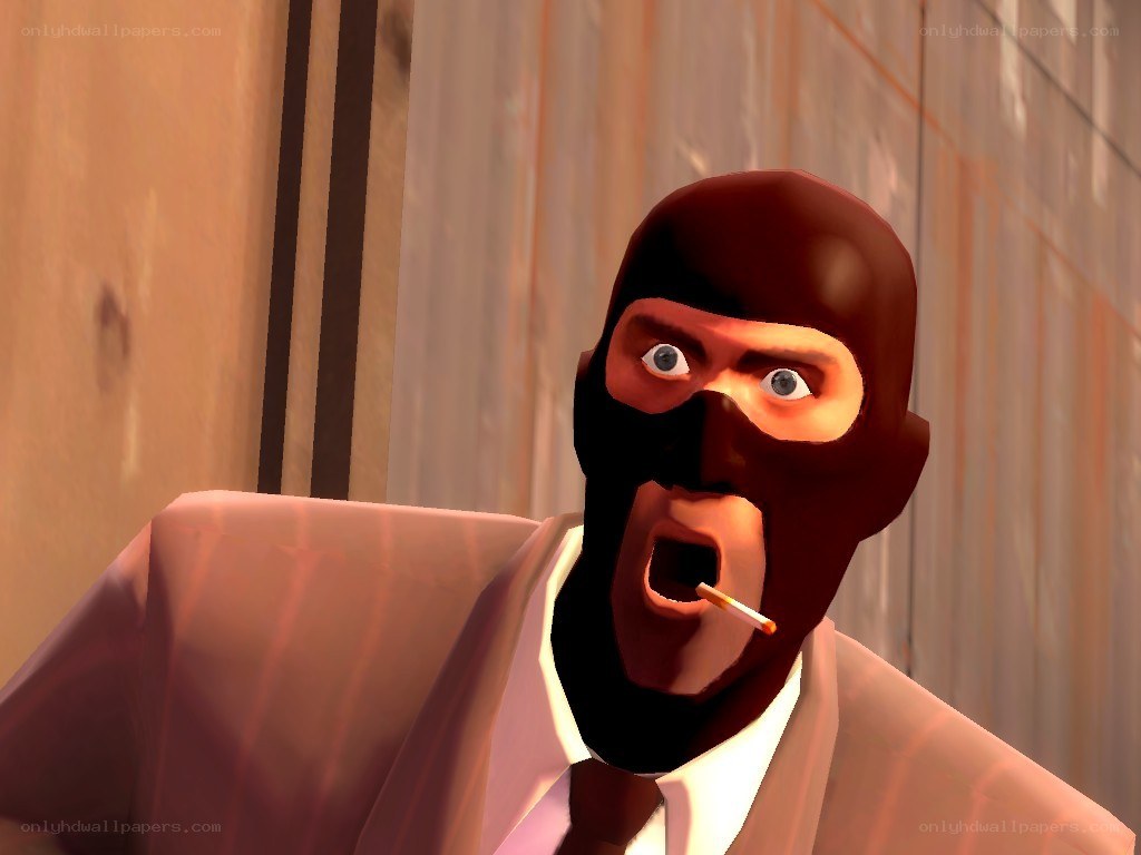 spy character with cigarette