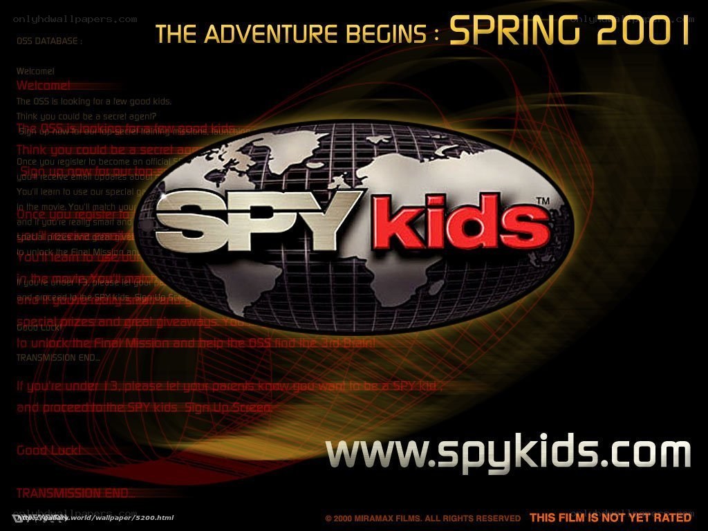 Spy Kids movie promotion