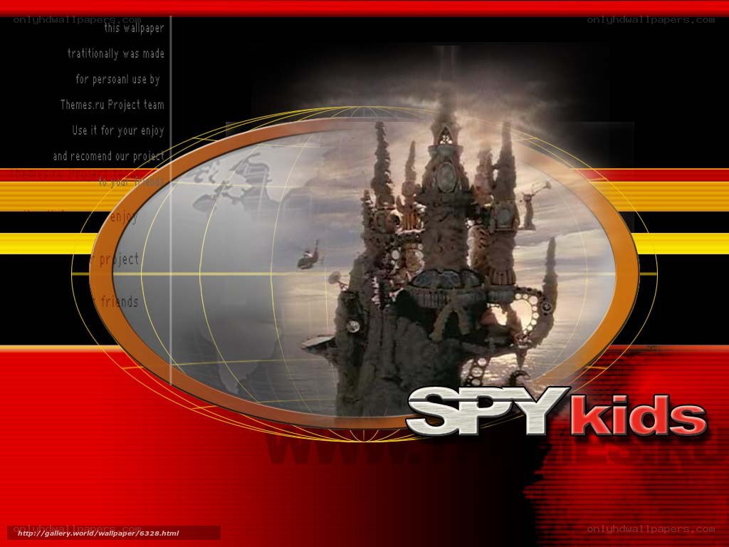 Spy Kids themed wallpaper