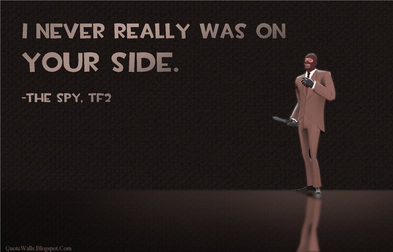 Spy's confession quote