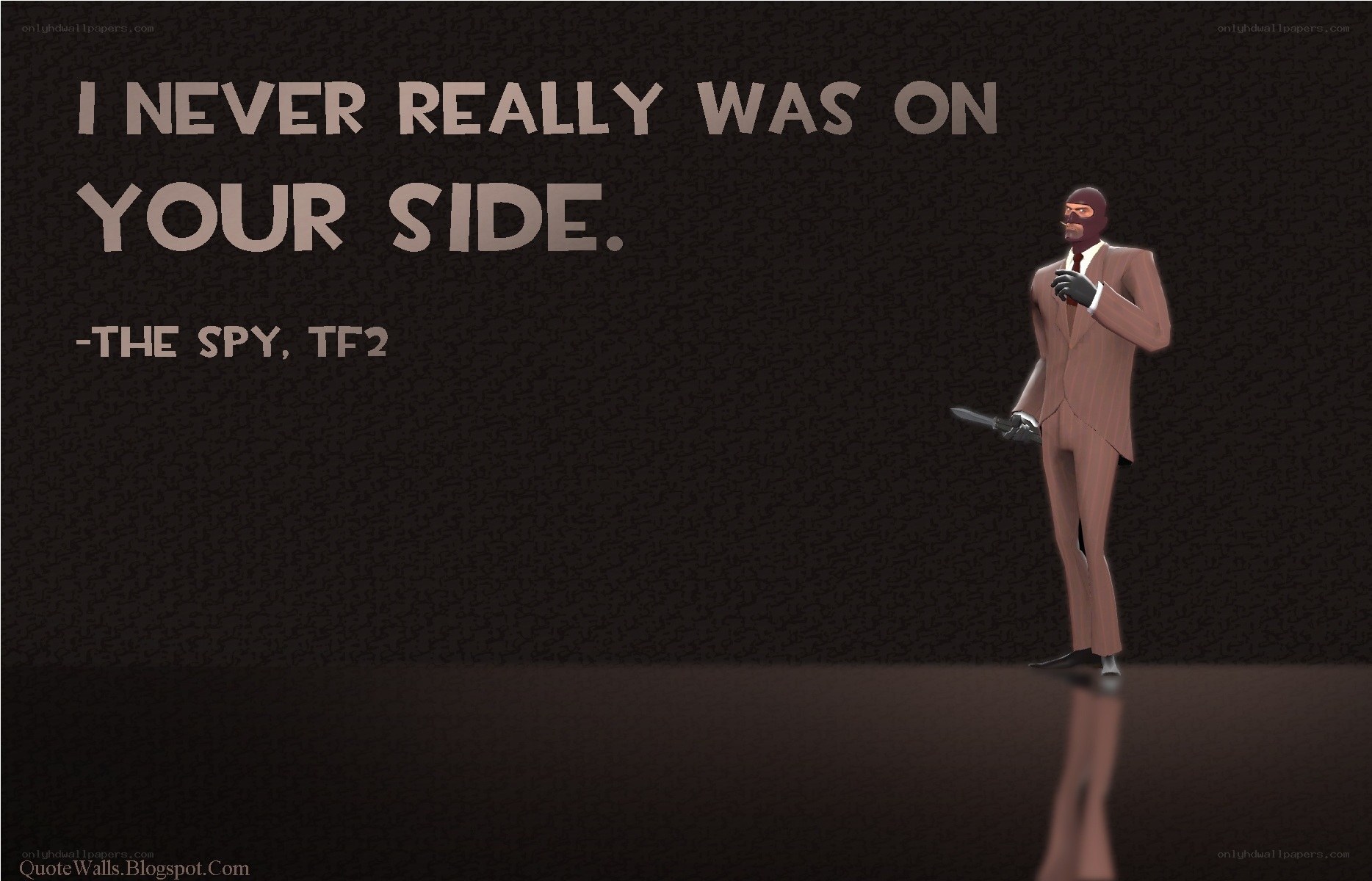 Spy's confession quote