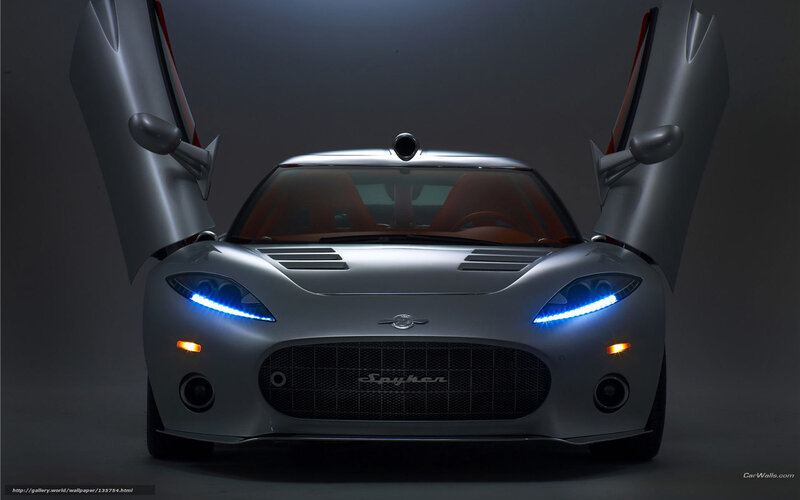 Spyker C8 Aileron front view