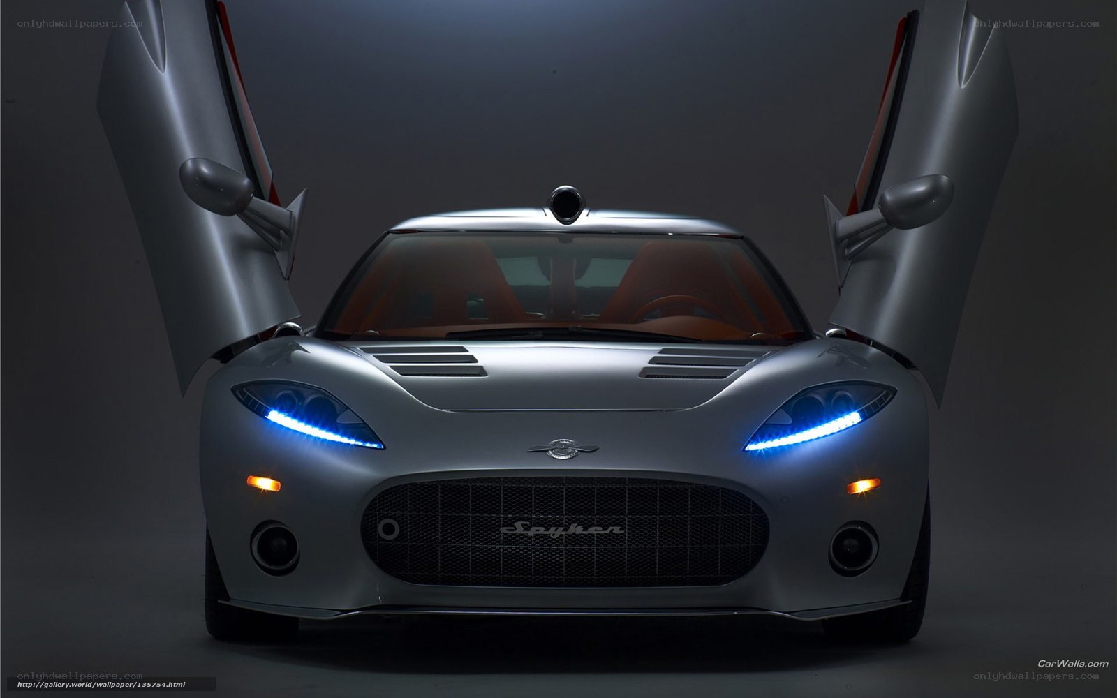 Spyker C8 Aileron front view