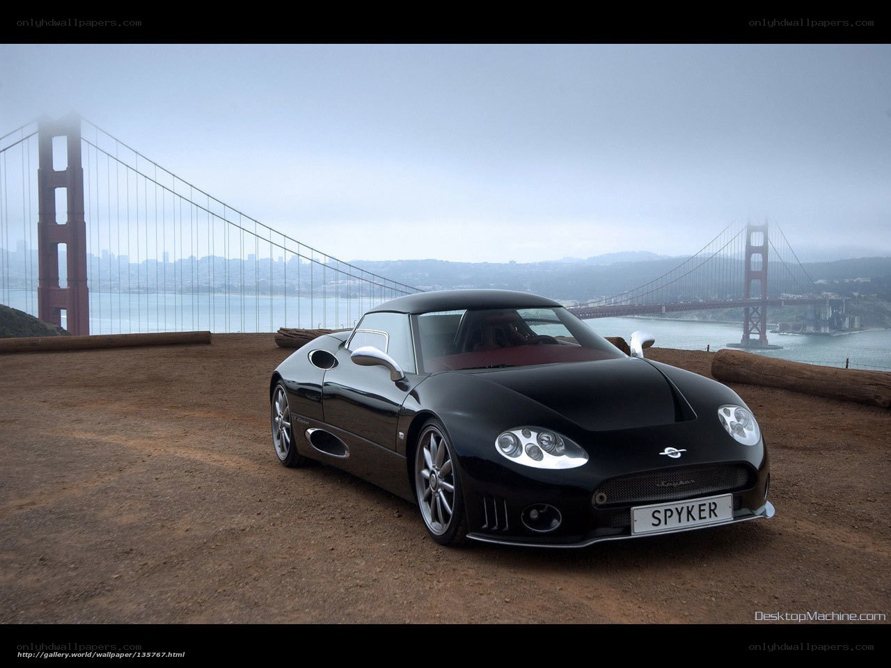 Spyker C8 in San Francisco