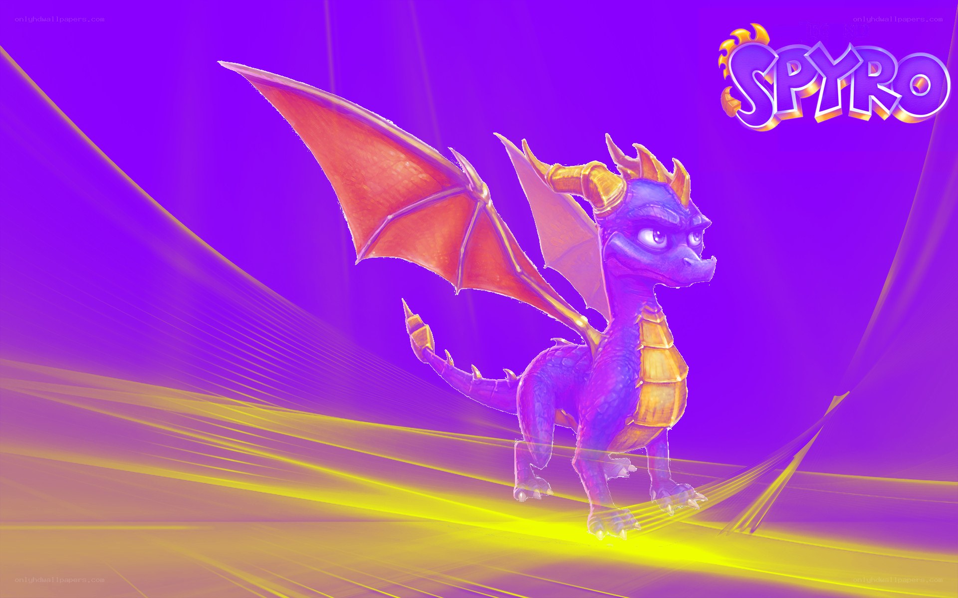 Spyro the dragon character
