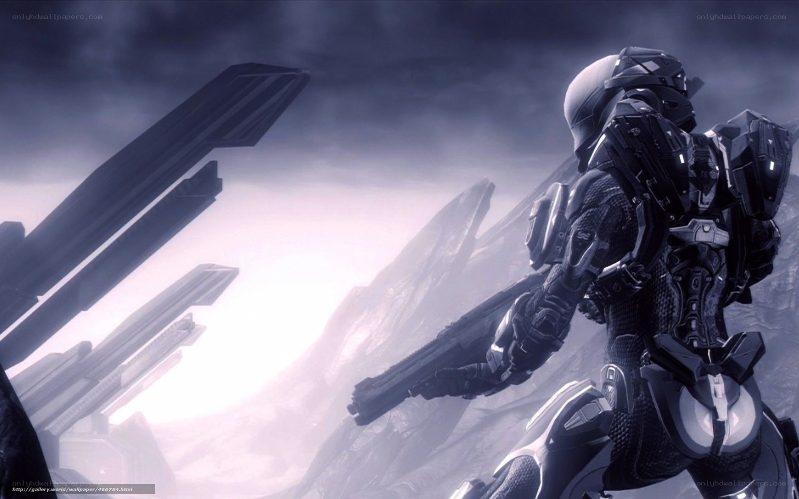 squad in futuristic armor