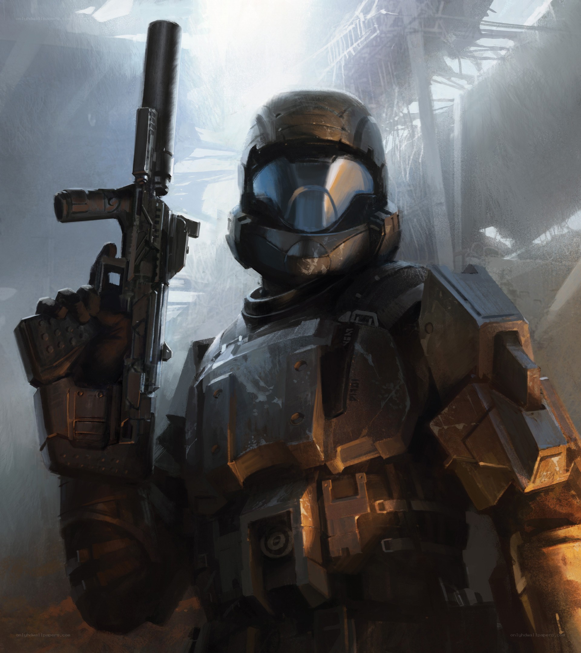 squad leader in combat armor