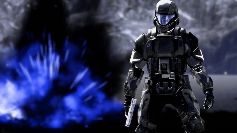 squad member in combat armor