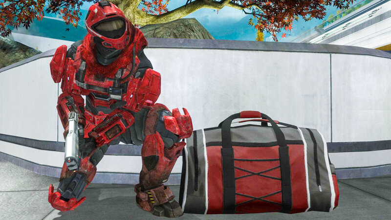 Squad of Red-armored Soldiers