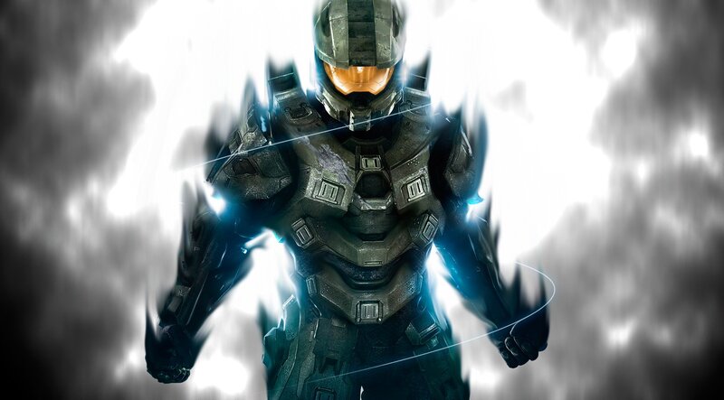 Squad of Soldiers — Gray, Dramatic, Digital Art, Soldier, Armor