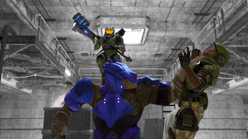 Squad of Soldiers in Combat — Blue