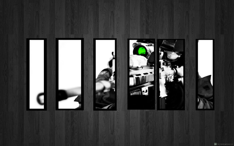 squad sniper collage