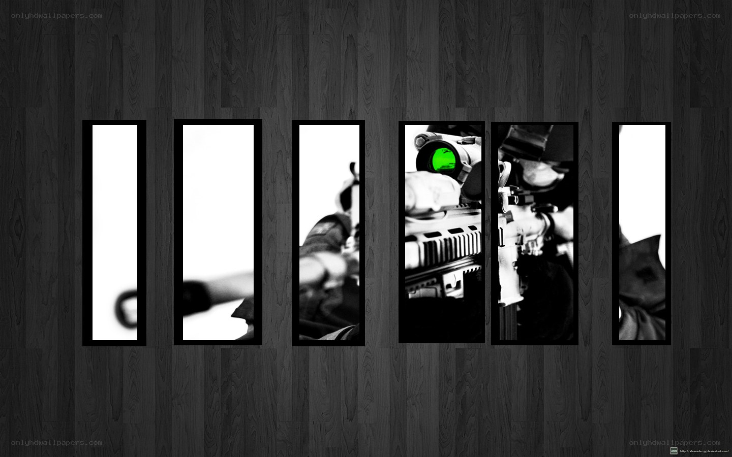 squad sniper collage