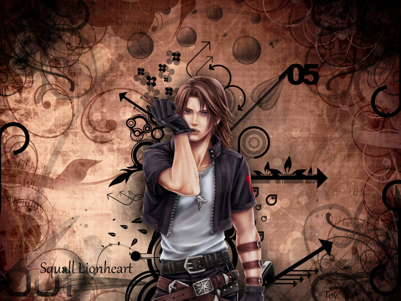 Squall Leonhart character art