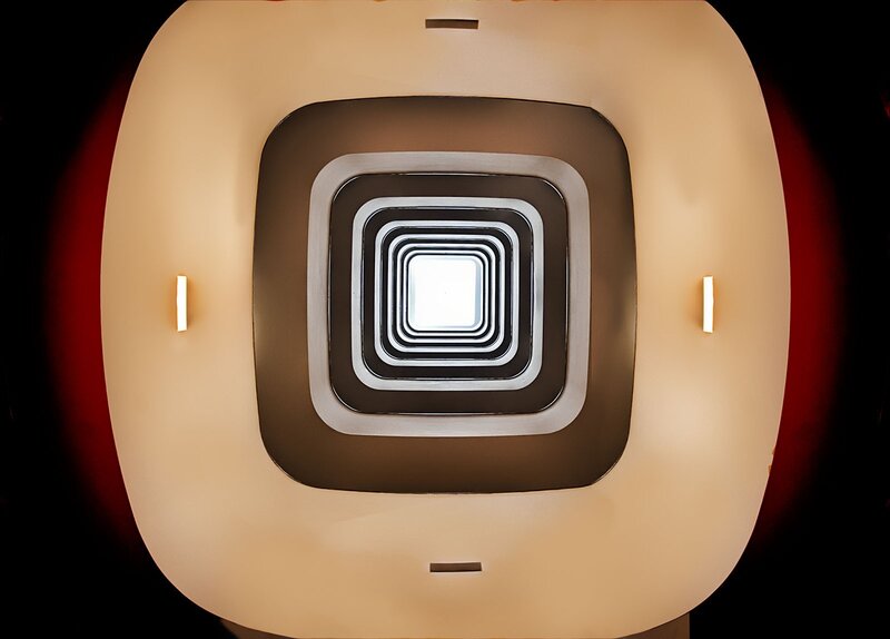Square Tunnel Perspective
