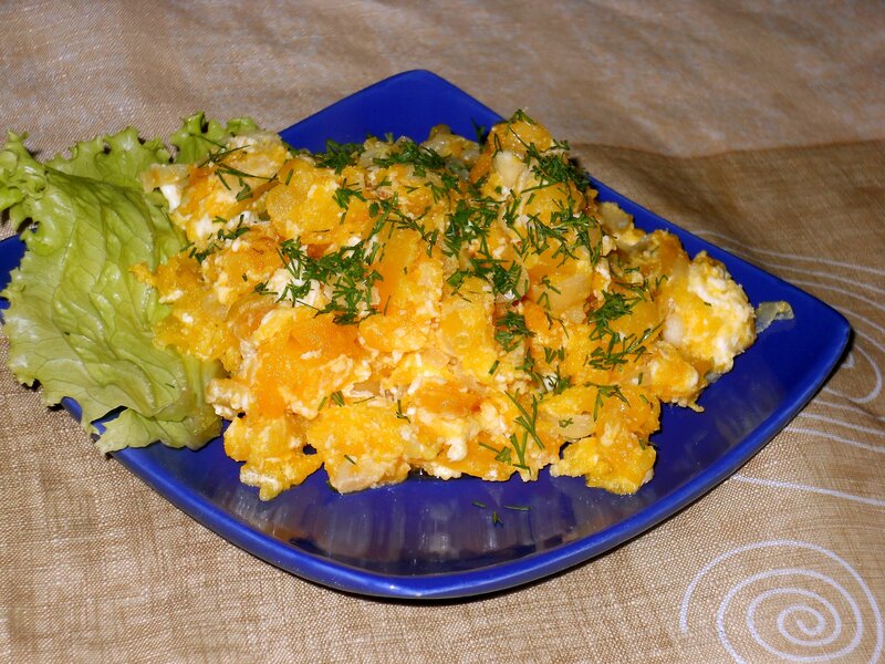 squash and cheese salad