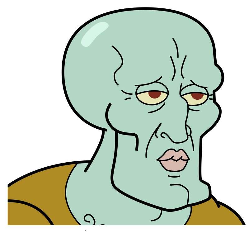 Squidward from SpongeBob