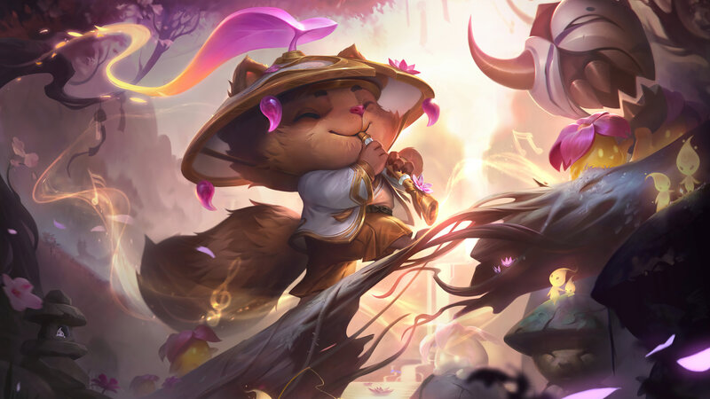 Squirrel Character Playing Flute