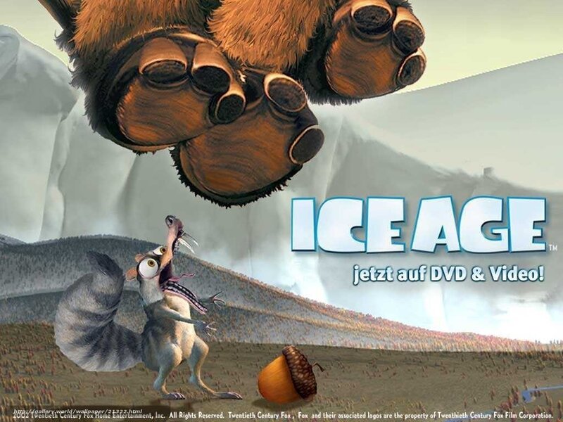 Squirrel Chasing Acorn
