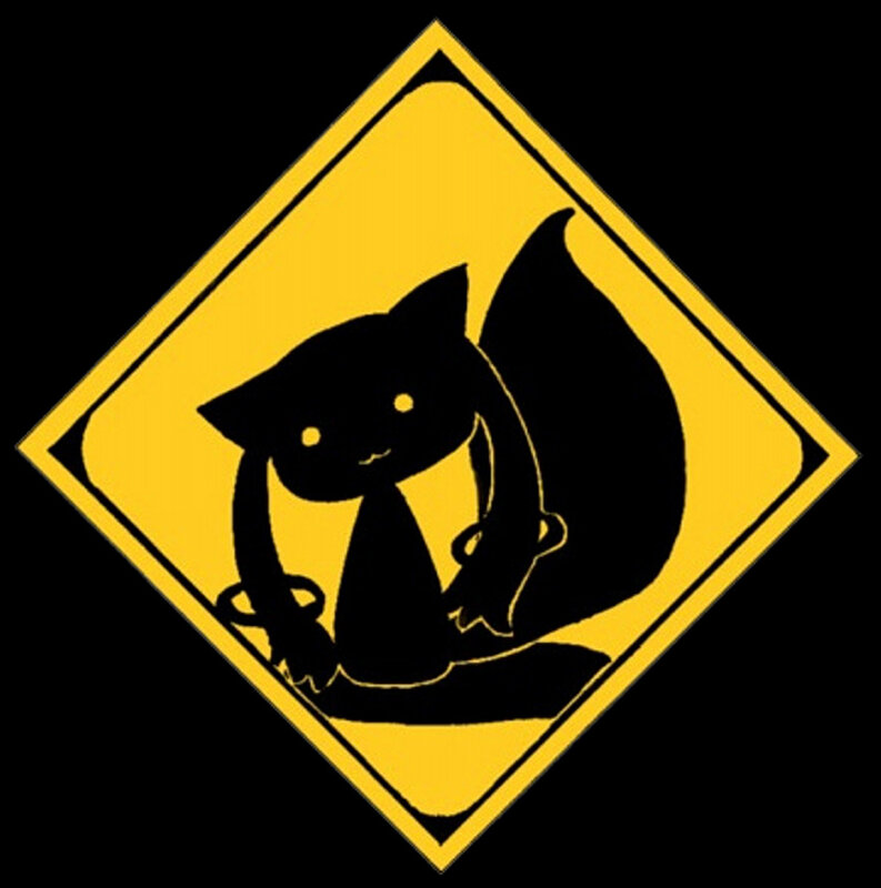 squirrel crossing sign